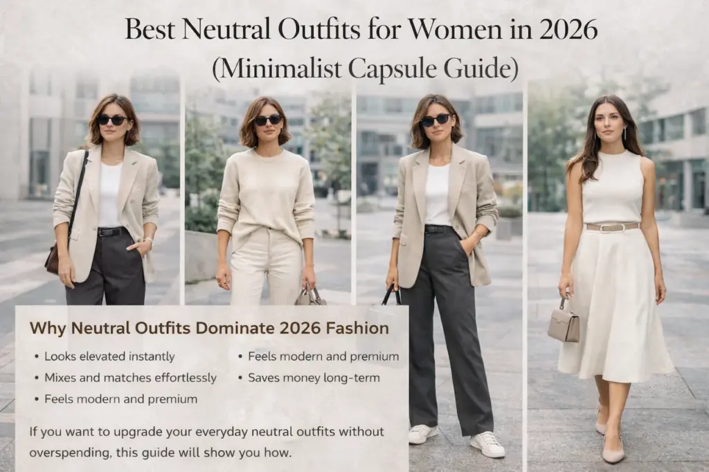 Best Neutral Outfits for Women in 2026