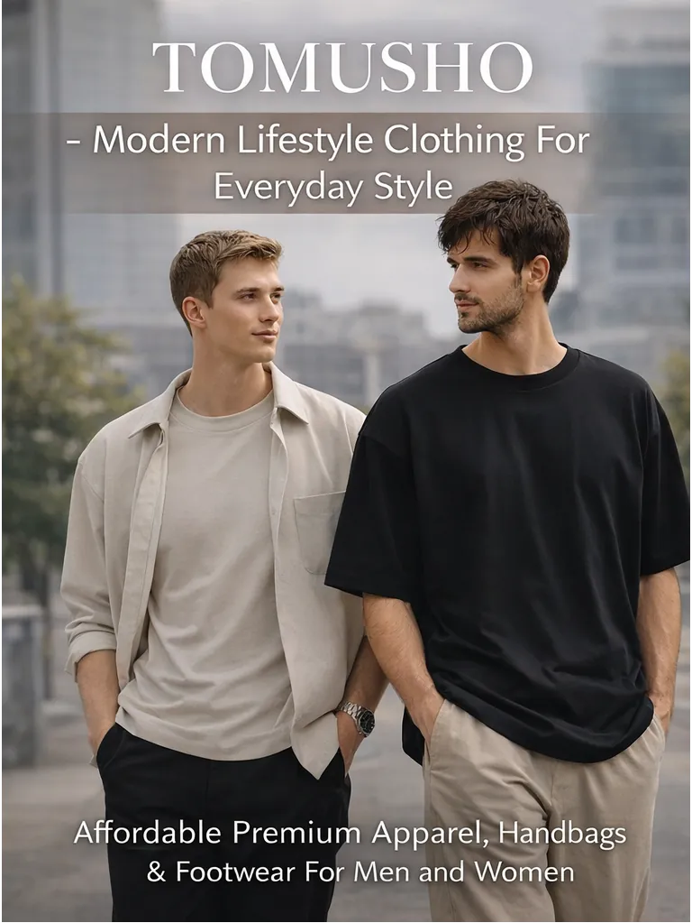 Modern Lifestyle Clothing for Everyday Style 1 TOMUSHO — male models