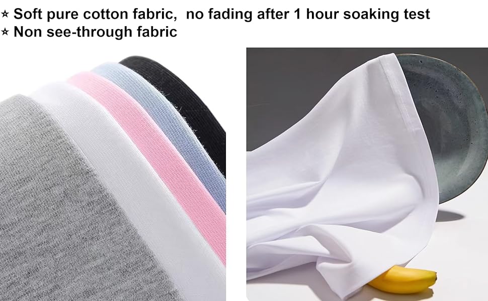 Non see through fabric