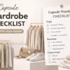 Capsule Wardrobe Checklist (Complete 2026 Guide)