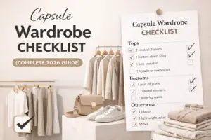 Capsule Wardrobe Checklist (Complete 2026 Guide)