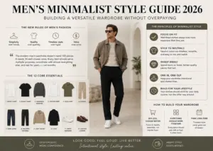 Men's Minimalist Style Guide 2026
