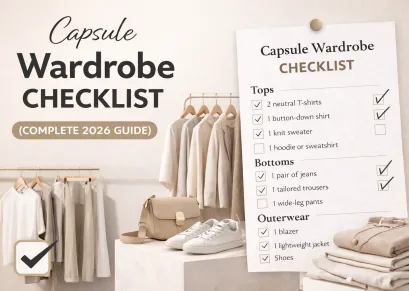 Capsule Wardrobe Checklist (Complete 2026 Guide)