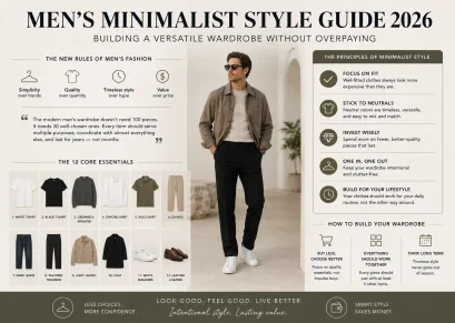 Men's Minimalist Style Guide 2026