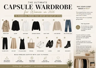 Ultimate Capsule Wardrobe for Women in 2026